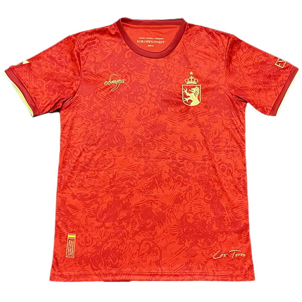 Spain maillot spécial uniforme de football vêtements de sport pour hommes kit de football rouge haut chemise 2025-2026